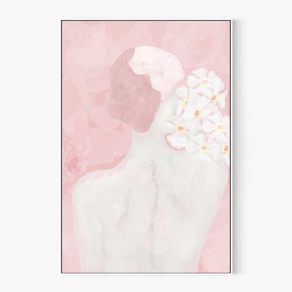 Feminine Floral Back-by-Sannel Larson-wall-art-print-canvas-poster-framed-Gioia