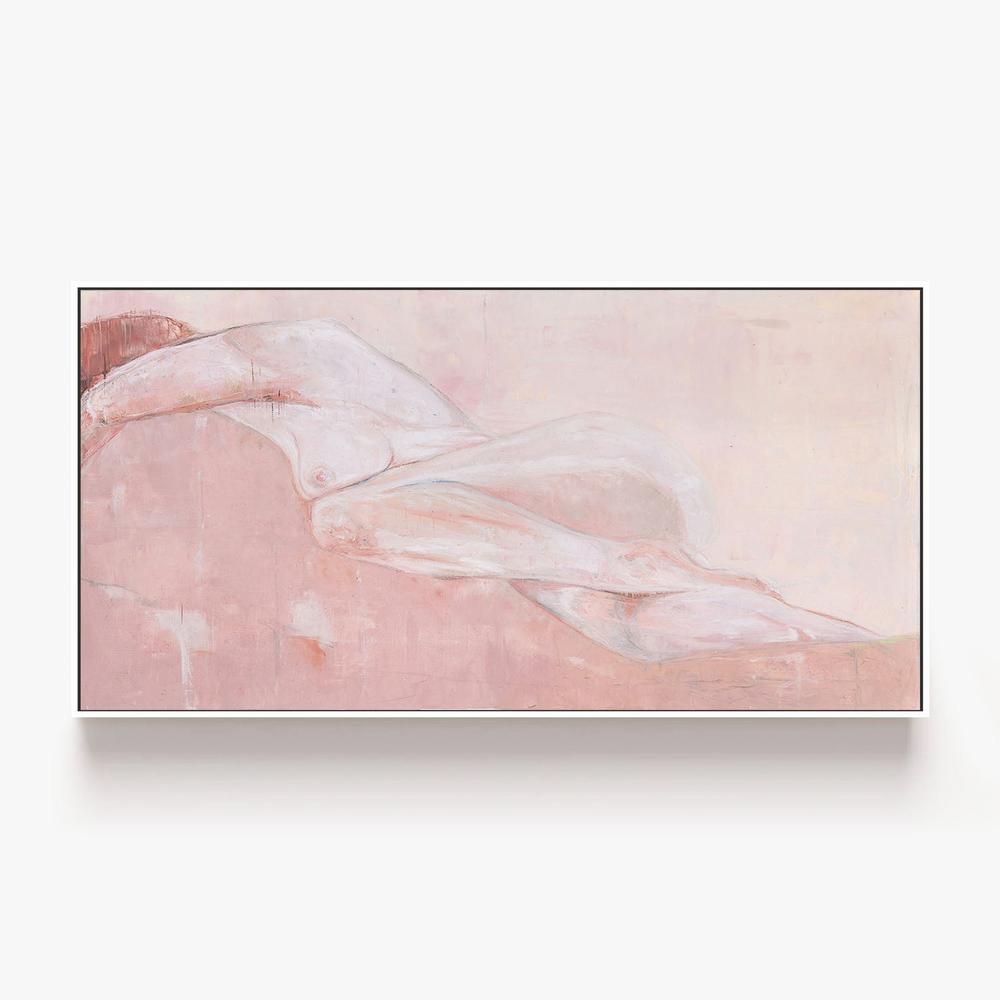 First Nude – Goddess, Forever Enchanted, Dusty Pink-by-Kenneth WH Lee-wall-art-print-canvas-poster-framed-Gioia