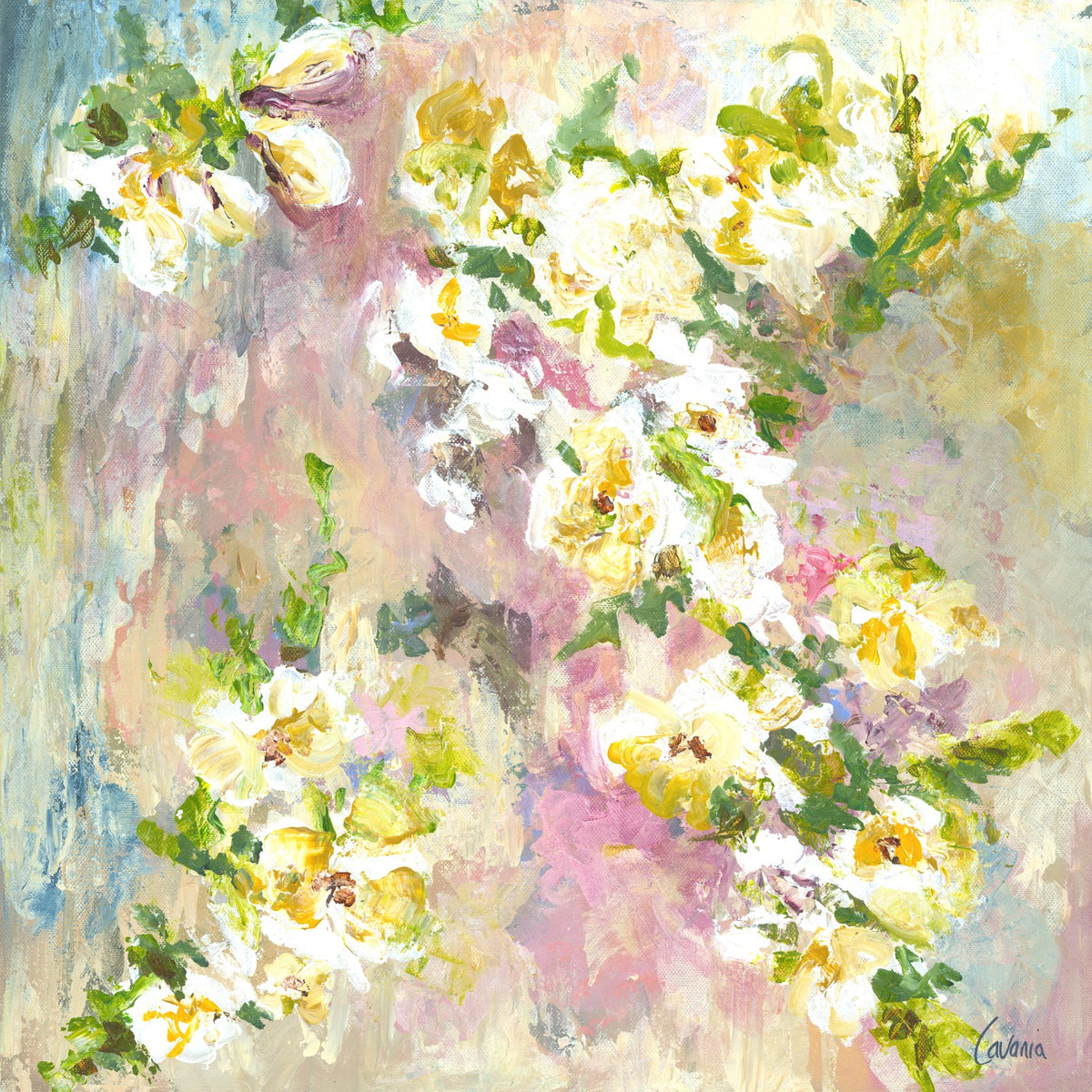 Fleur De Jardin II-by-Karen Cavania-wall-art-print-canvas-poster-framed-Gioia