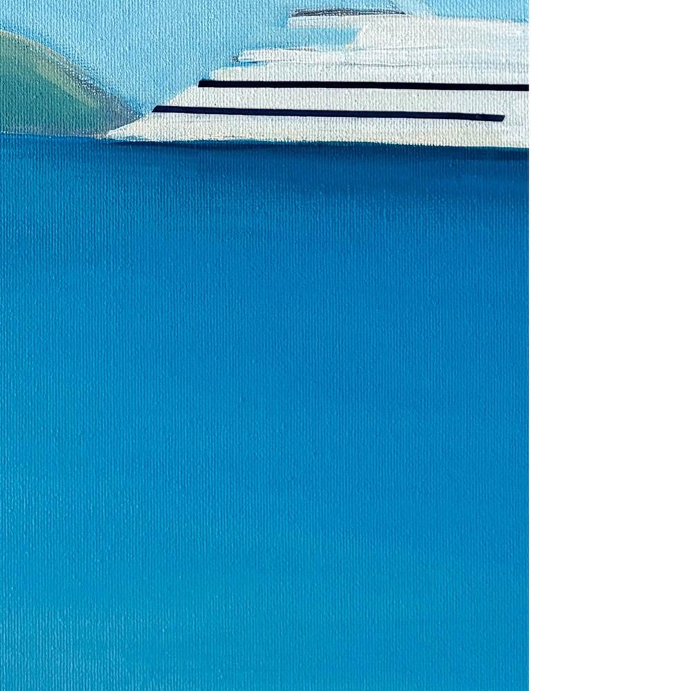 Floating On Blue Sea-by-Alex Nereuta-wall-art-print-canvas-poster-framed-Gioia