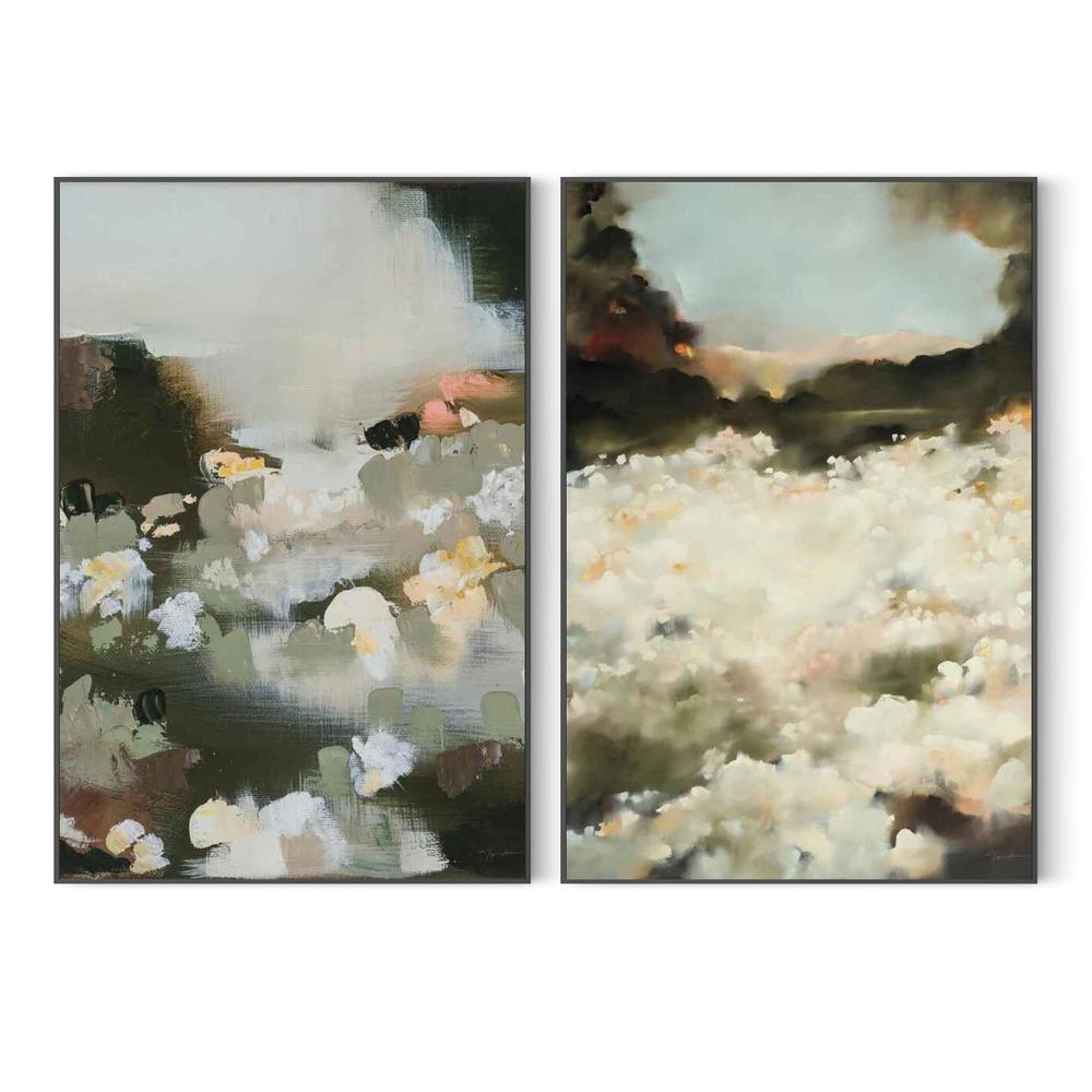 Flora & Ivory Dawn, Set Of 2-by-Maggie Sackmann-wall-art-print-canvas-poster-framed-Gioia