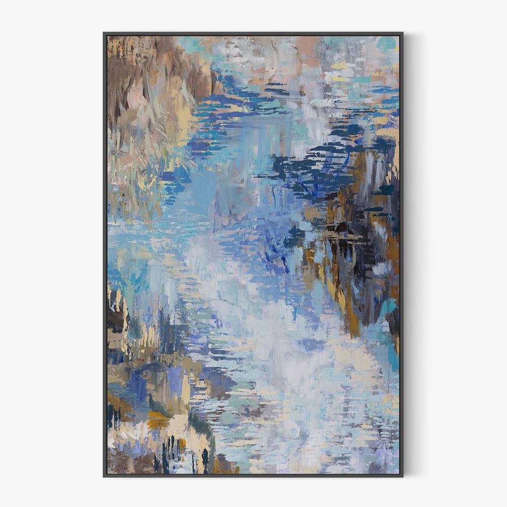 Flow, Style A-by-Jeanette Vertentes-wall-art-print-canvas-poster-framed-Gioia