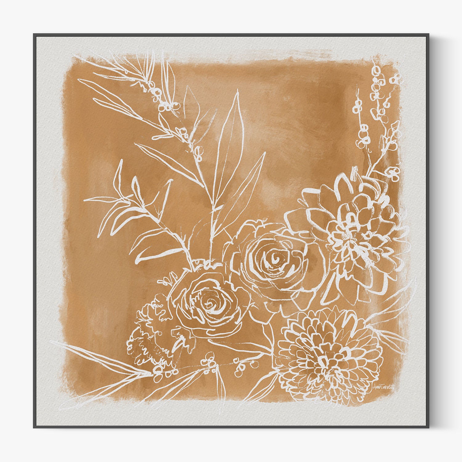 Flower Bundle-by-Anne Tavoletti-wall-art-print-canvas-poster-framed-Gioia