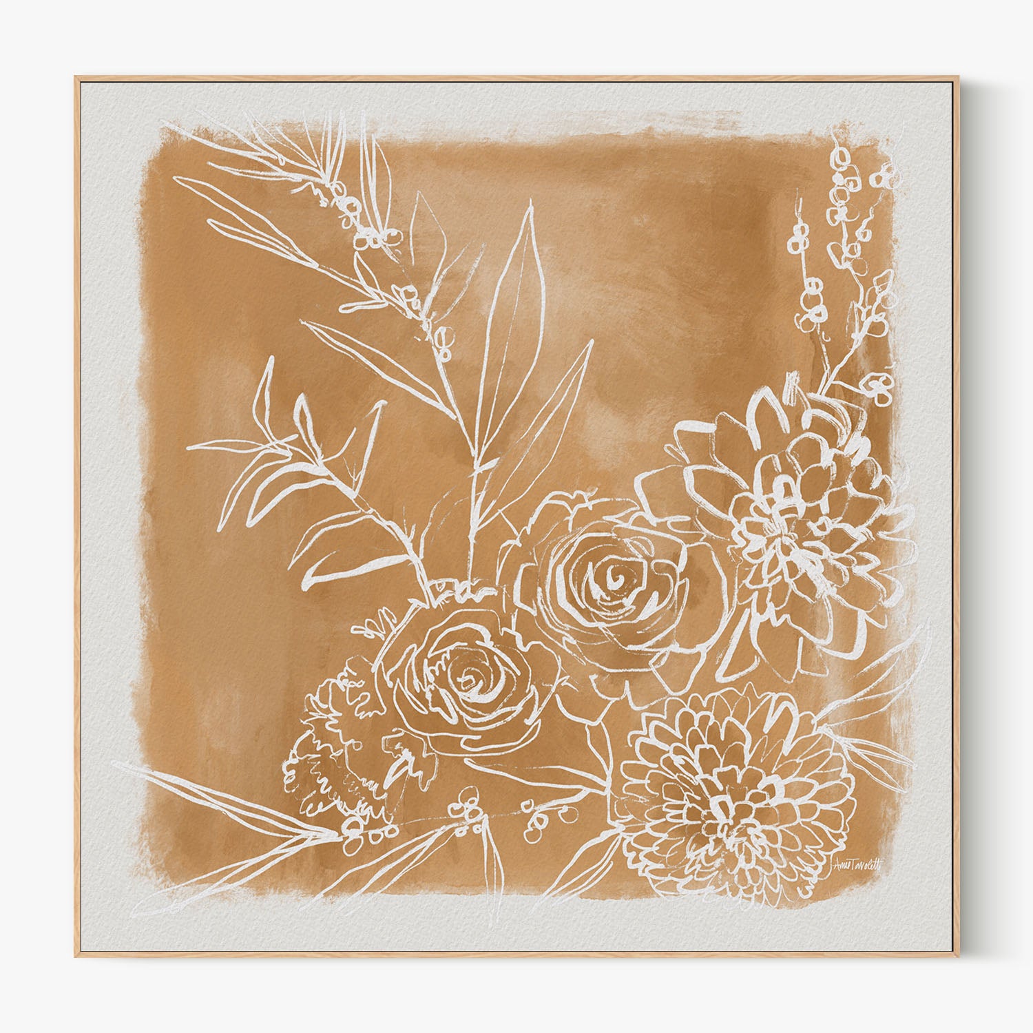 Flower Bundle-by-Anne Tavoletti-wall-art-print-canvas-poster-framed-Gioia