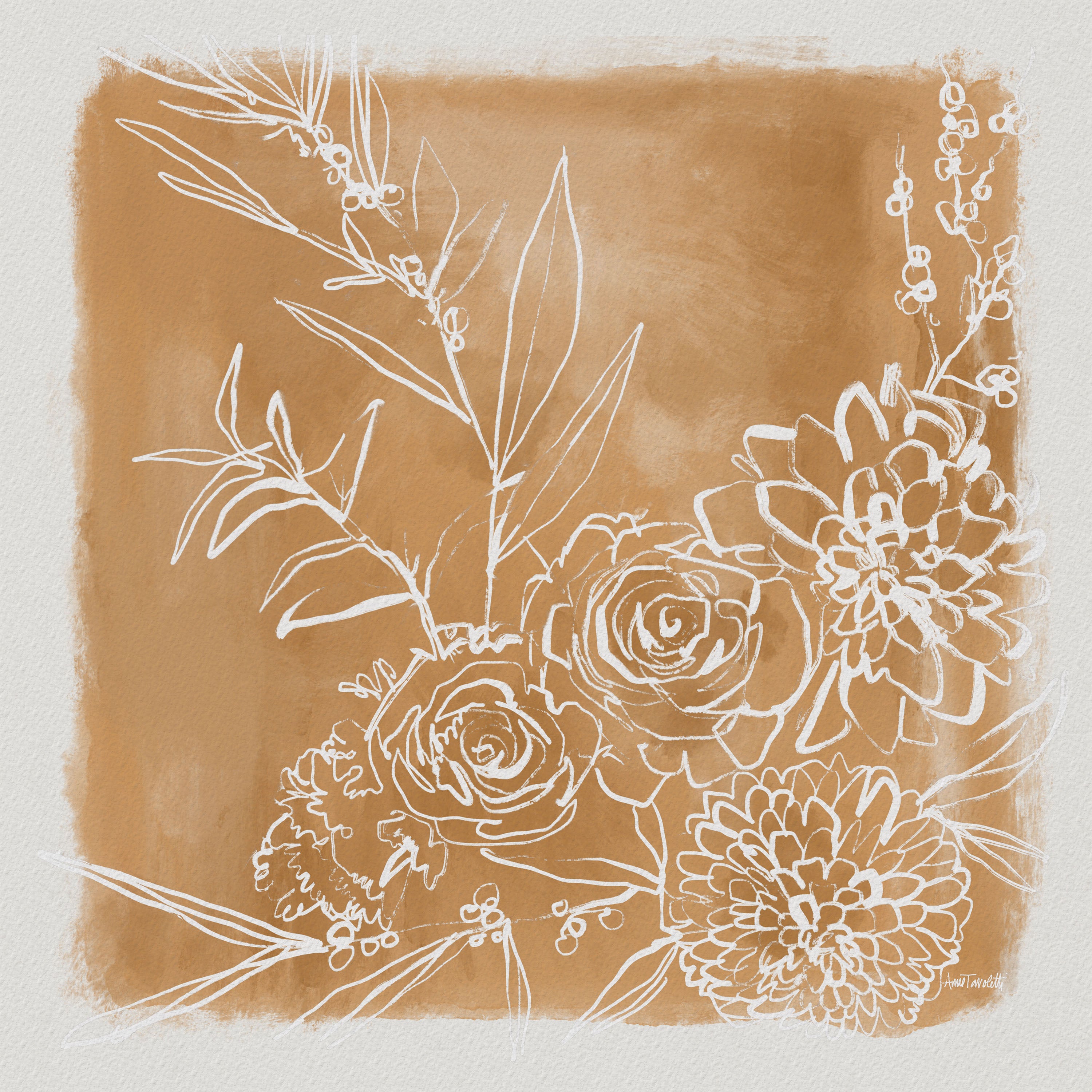 Flower Bundle-by-Anne Tavoletti-wall-art-print-canvas-poster-framed-Gioia