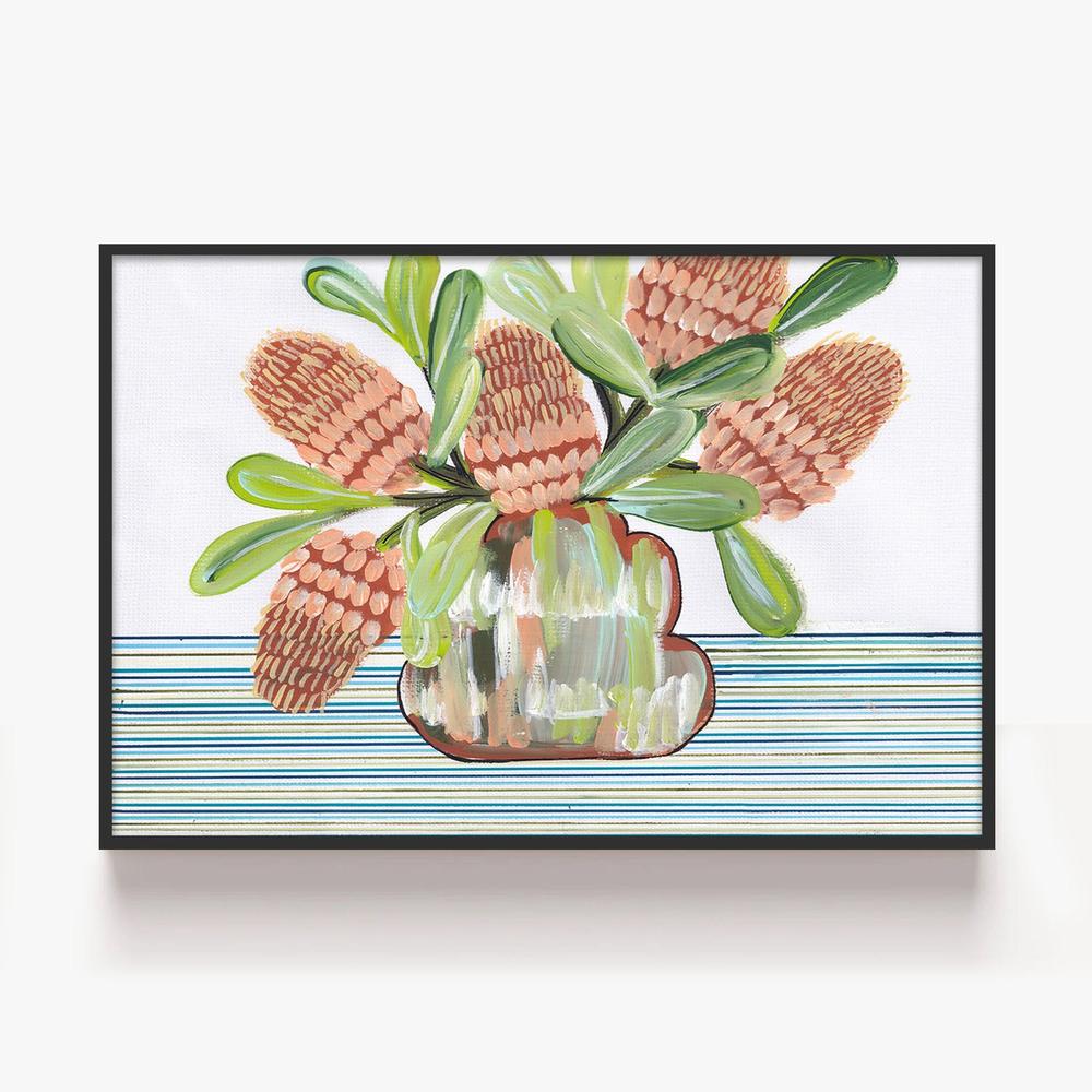 Flowervase, Style A-by-Lisa Schmidt-wall-art-print-canvas-poster-framed-Gioia