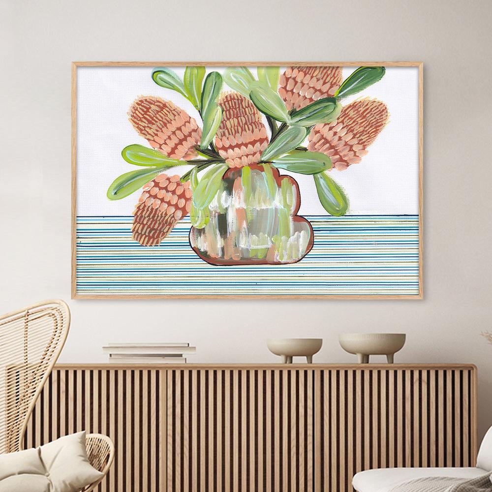 Flowervase, Style A-by-Lisa Schmidt-wall-art-print-canvas-poster-framed-Gioia