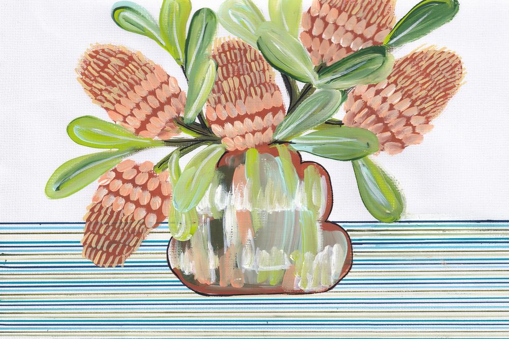Flowervase, Style A-by-Lisa Schmidt-wall-art-print-canvas-poster-framed-Gioia