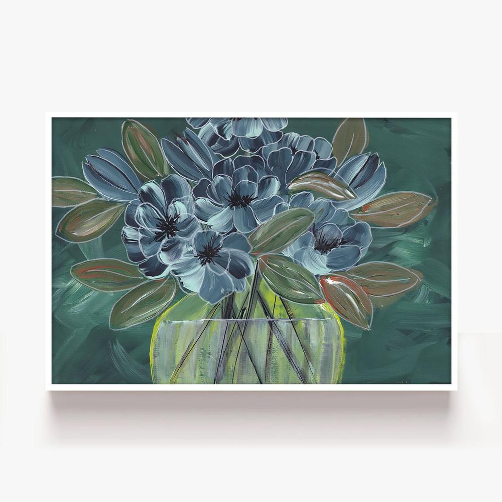 Flowervase, Style B-by-Lisa Schmidt-wall-art-print-canvas-poster-framed-Gioia