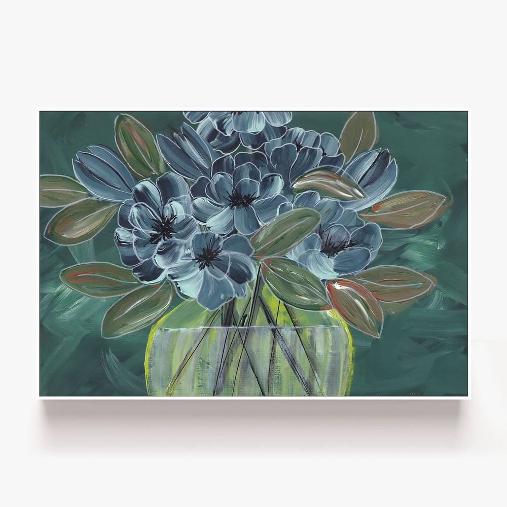 Flowervase, Style B-by-Lisa Schmidt-wall-art-print-canvas-poster-framed-Gioia