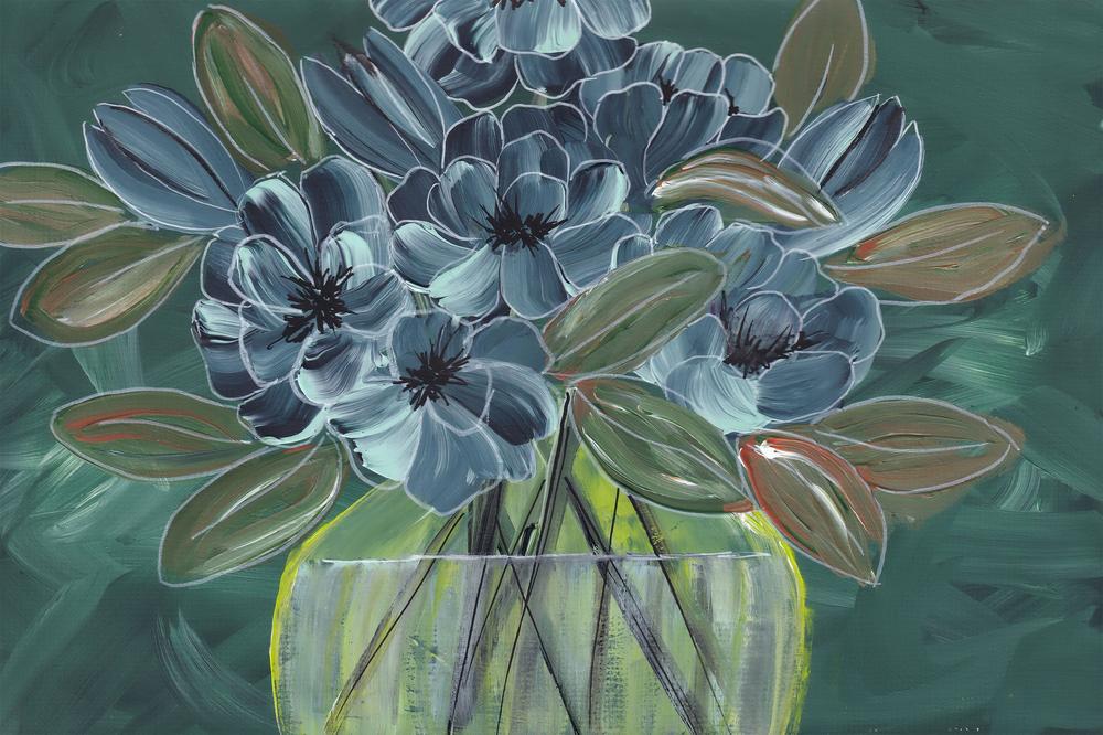 Flowervase, Style B-by-Lisa Schmidt-wall-art-print-canvas-poster-framed-Gioia