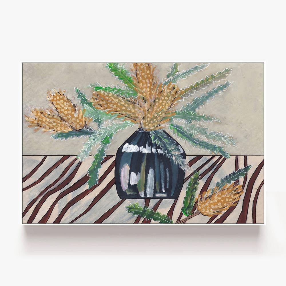 Flowervase, Style D-by-Lisa Schmidt-wall-art-print-canvas-poster-framed-Gioia
