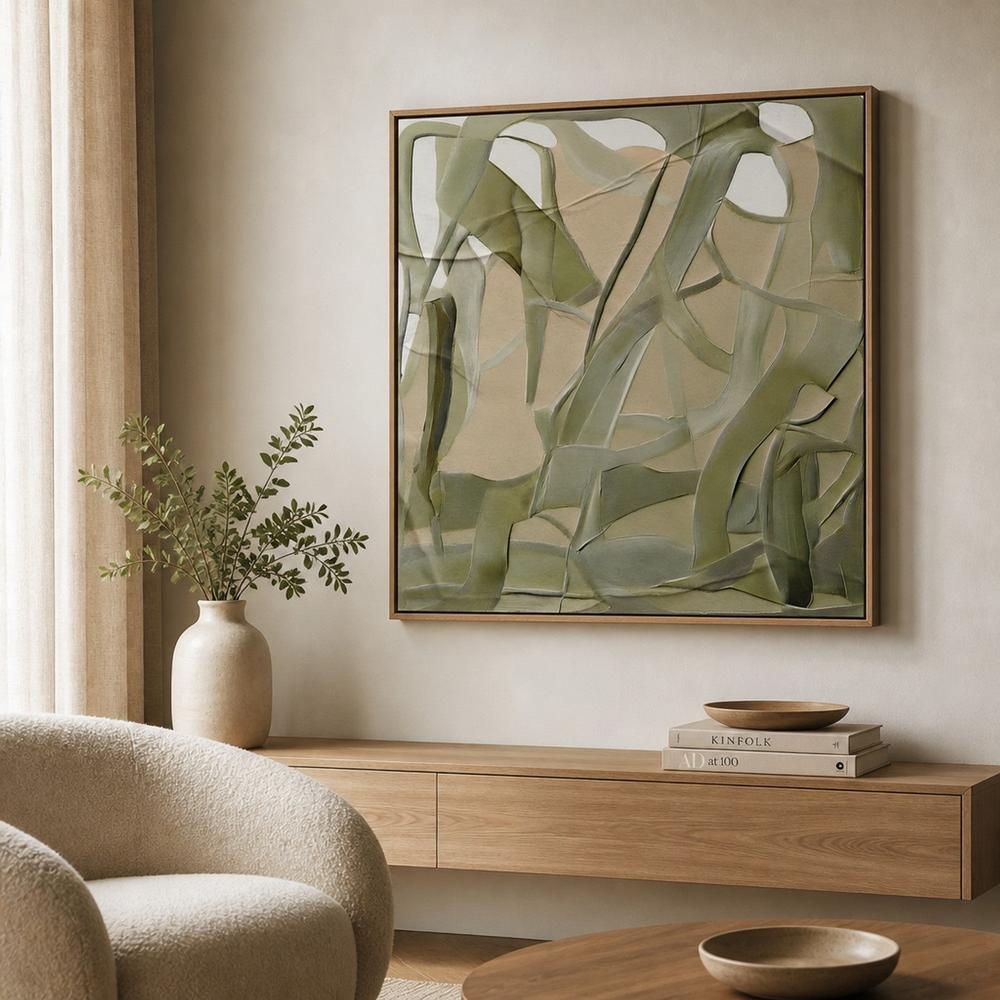 Flowing Organic Shapes-by-Alma-wall-art-print-canvas-poster-framed-Gioia