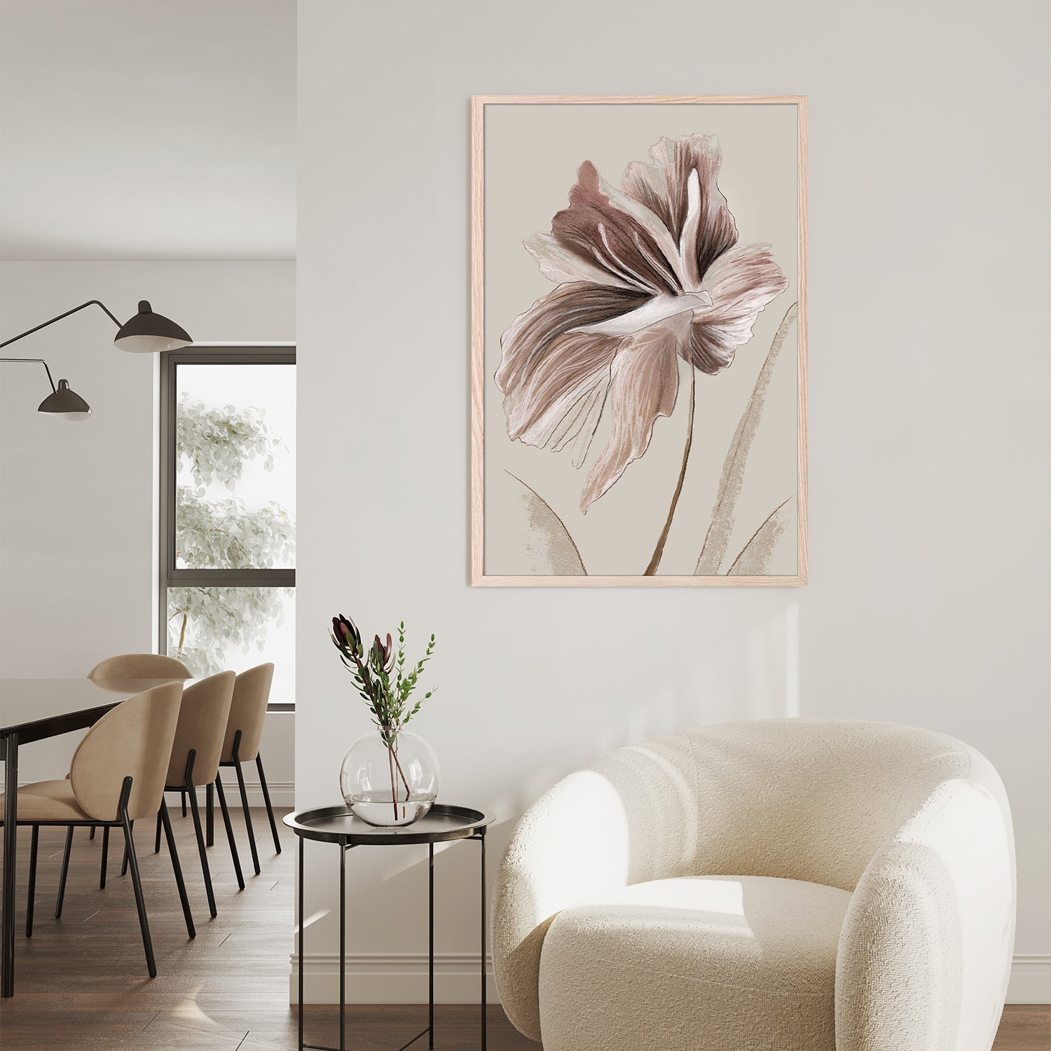 Following Blossom-by-Jacob Q-wall-art-print-canvas-poster-framed-Gioia