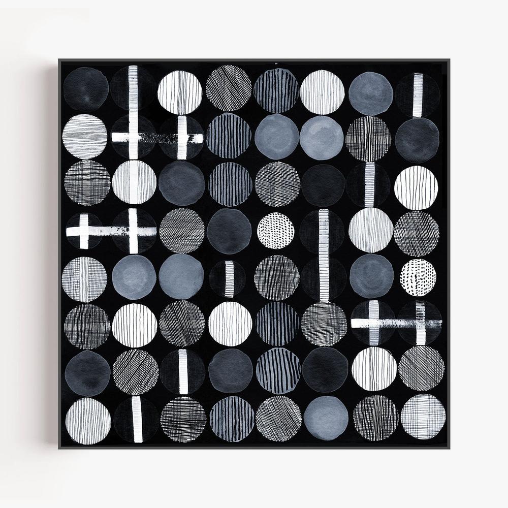 Geometry, Style B-by-Danushka Abeygoda-wall-art-print-canvas-poster-framed-Gioia