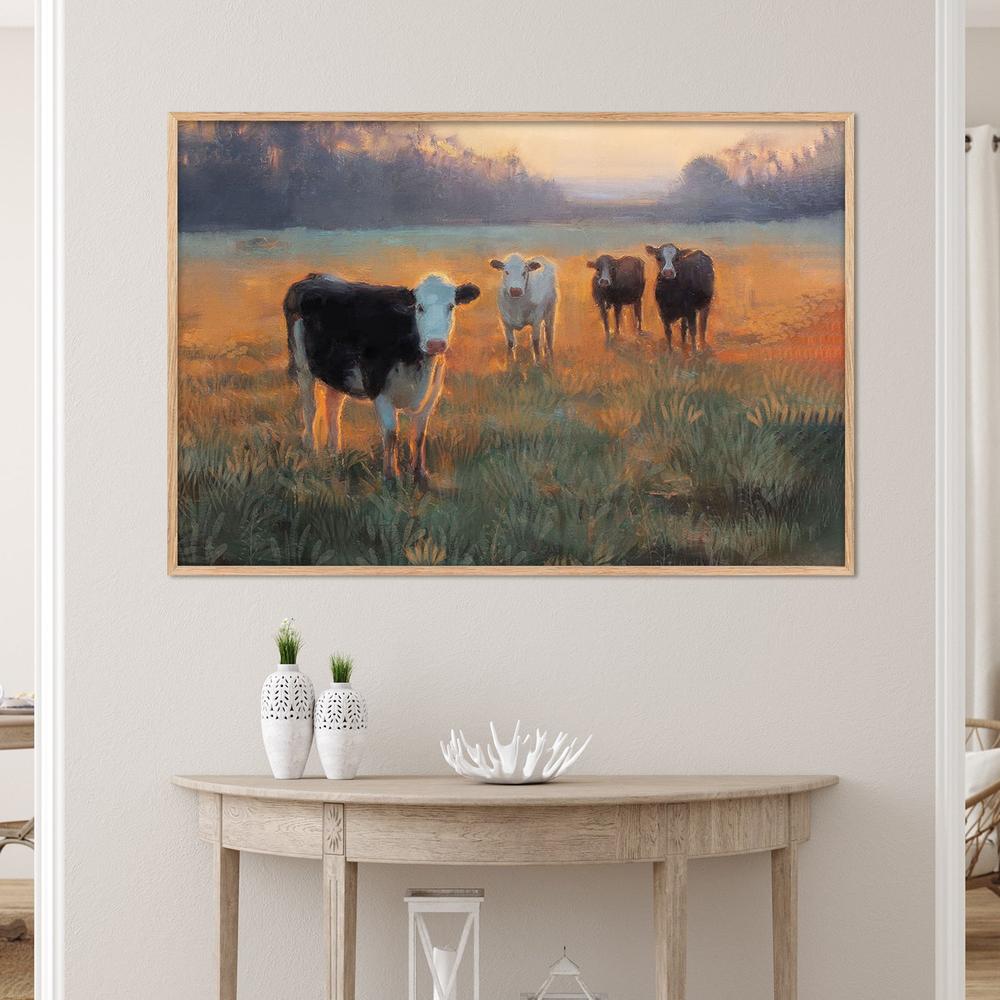Gilded Field-by-Nina Blue-wall-art-print-canvas-poster-framed-Gioia