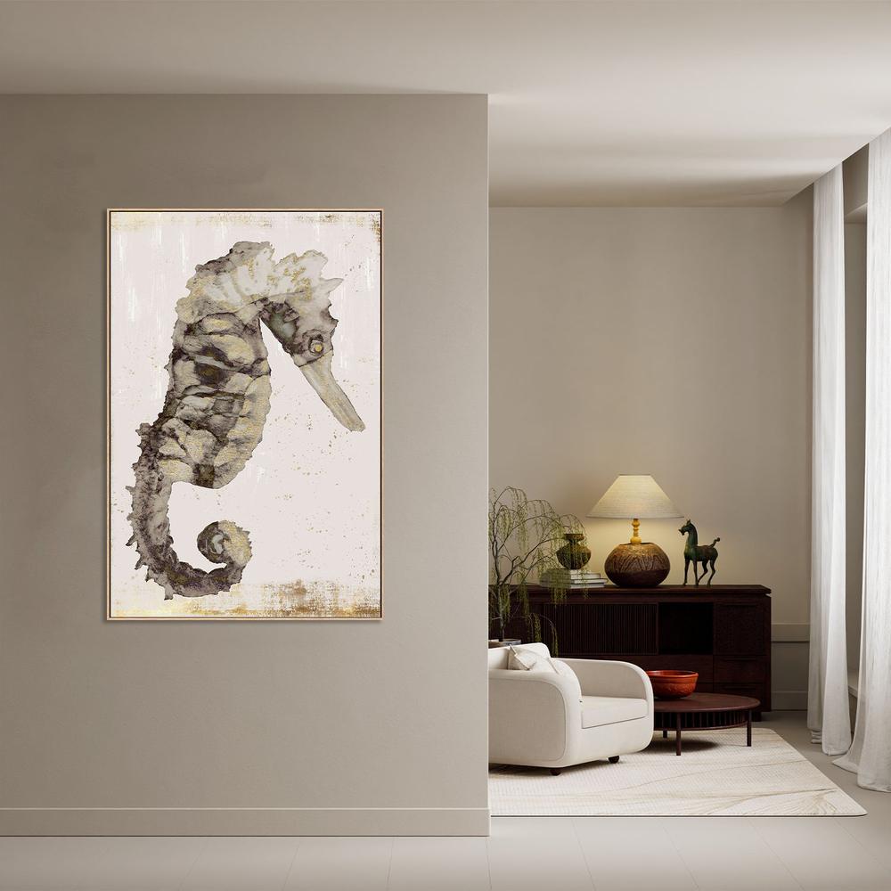 Glided Seahorse-by-Jacob Q-wall-art-print-canvas-poster-framed-Gioia