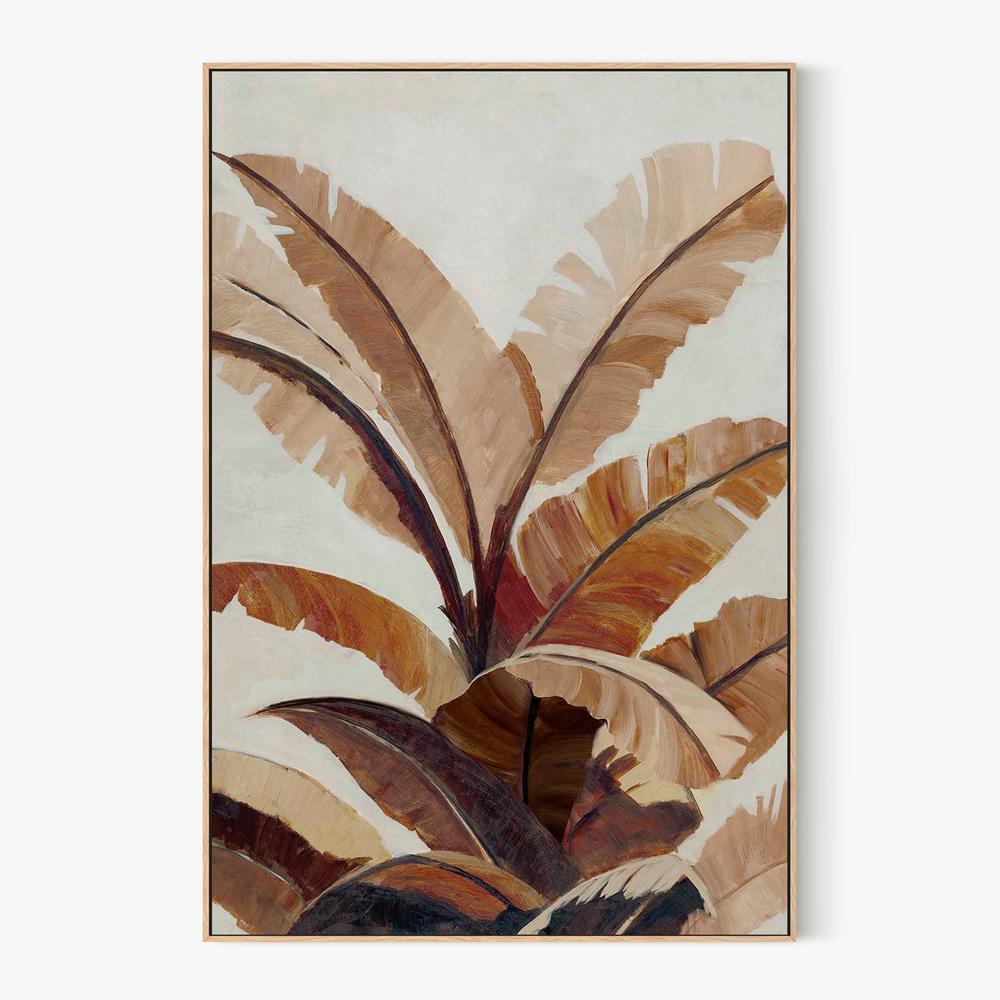 Golden Banana Leaf-by-Jacob Q-wall-art-print-canvas-poster-framed-Gioia