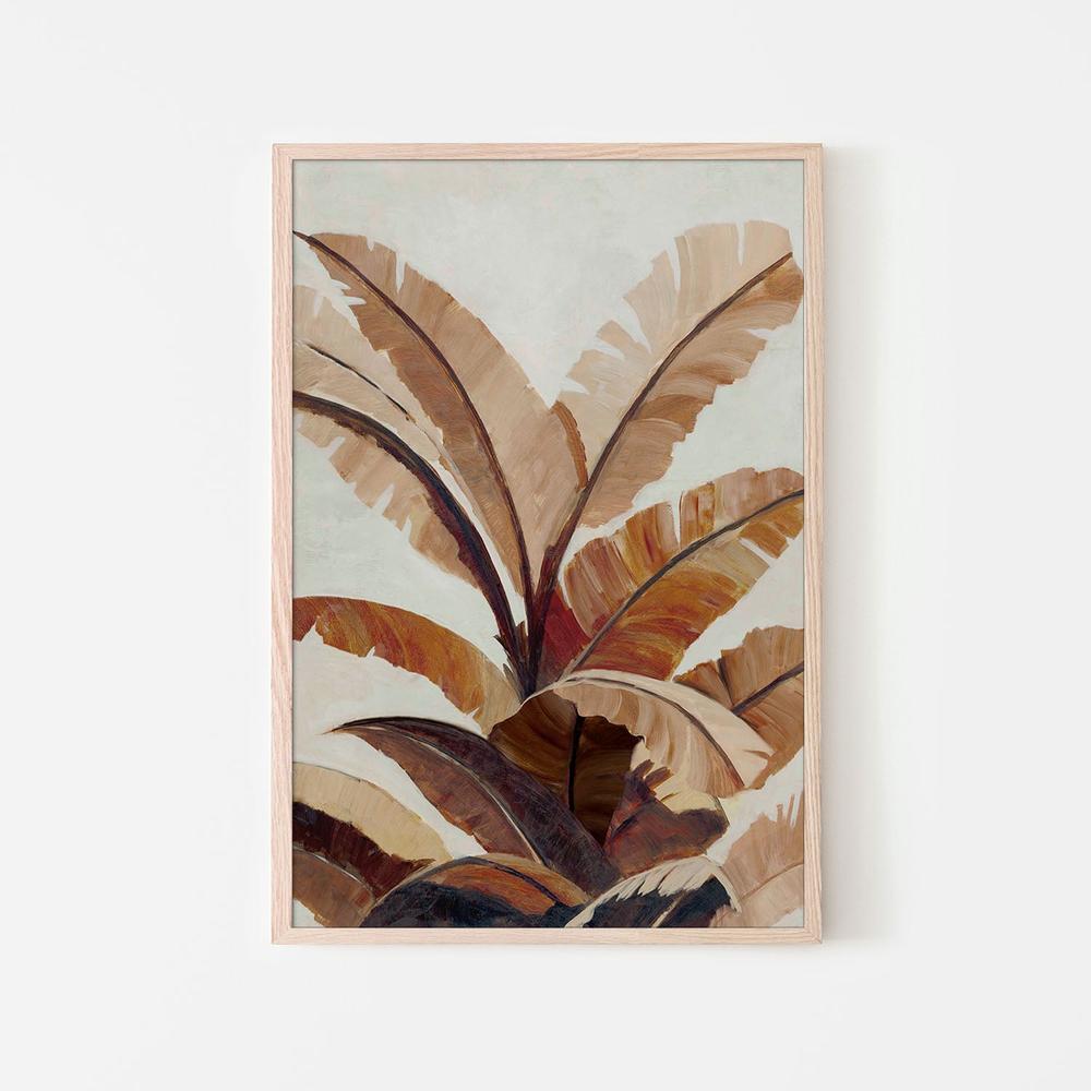 Golden Banana Leaf-by-Jacob Q-wall-art-print-canvas-poster-framed-Gioia