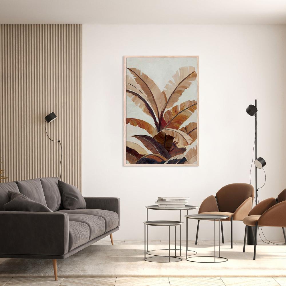 Golden Banana Leaf-by-Jacob Q-wall-art-print-canvas-poster-framed-Gioia
