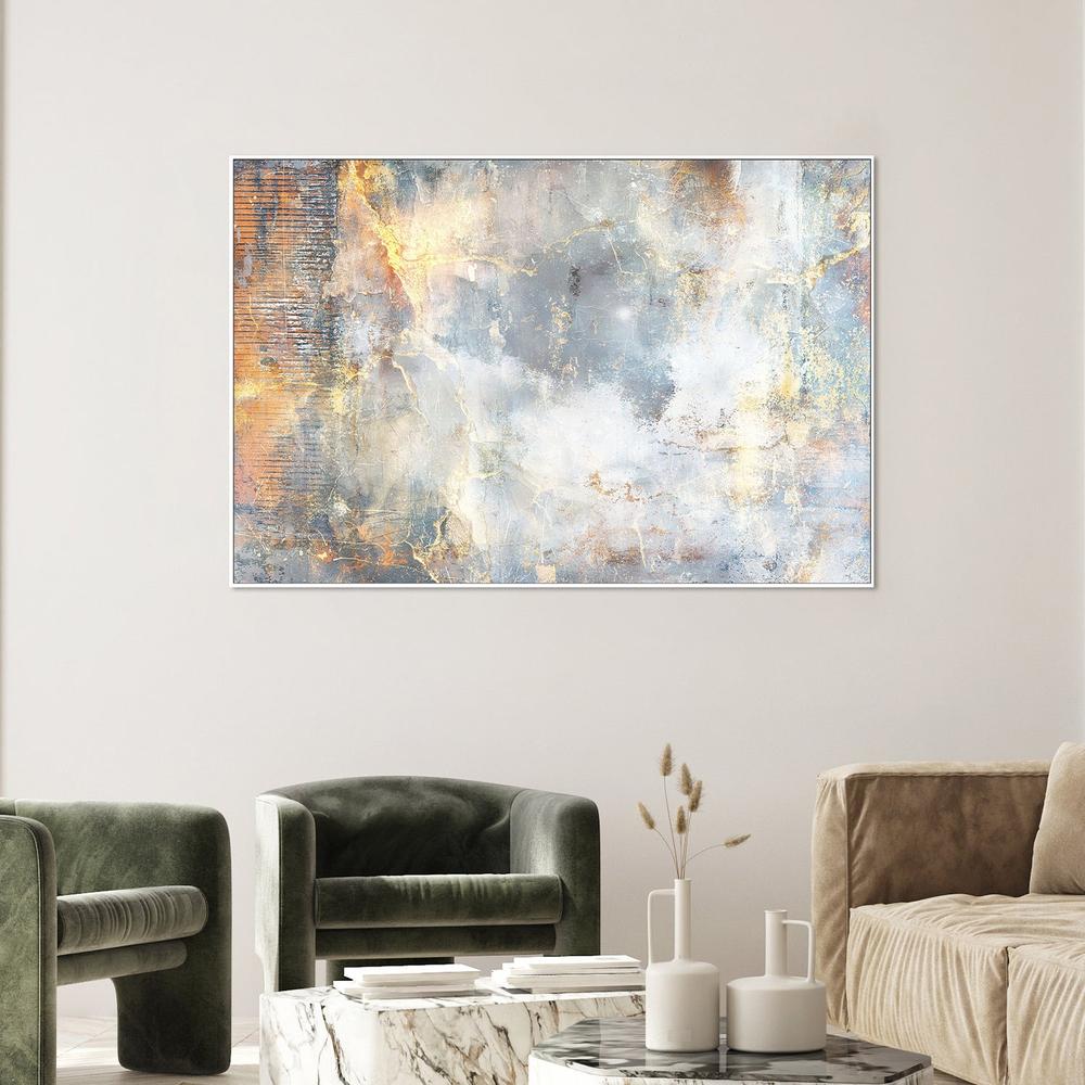 Golden Cracked Texture-by-Rafal Kulik-wall-art-print-canvas-poster-framed-Gioia