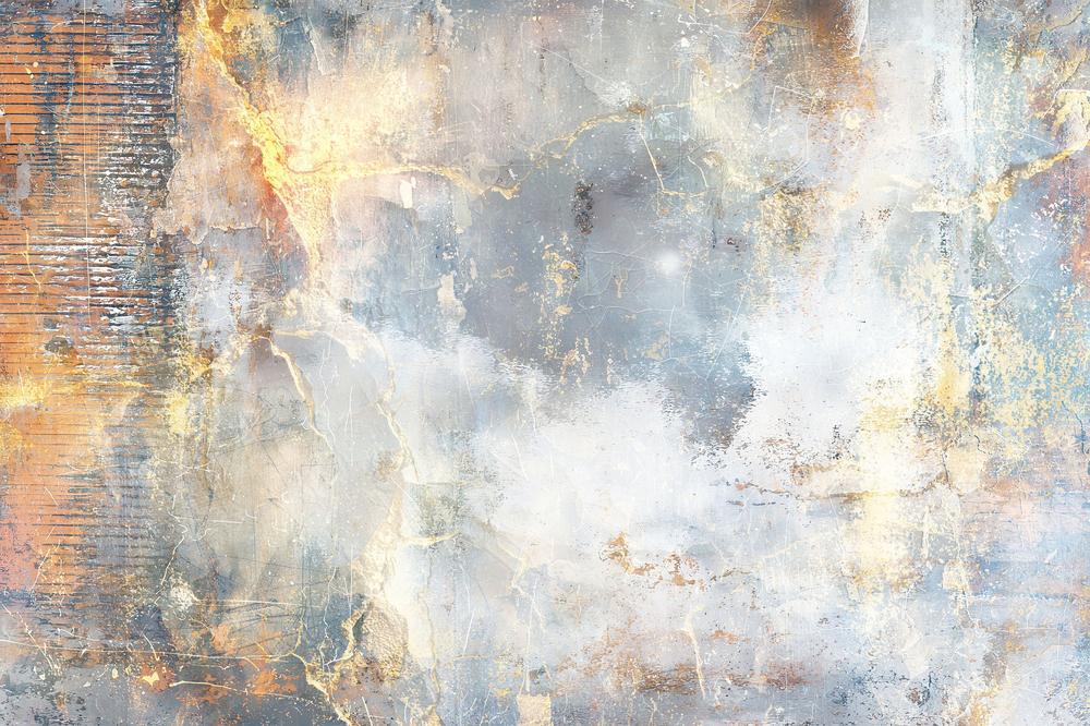 Golden Cracked Texture-by-Rafal Kulik-wall-art-print-canvas-poster-framed-Gioia