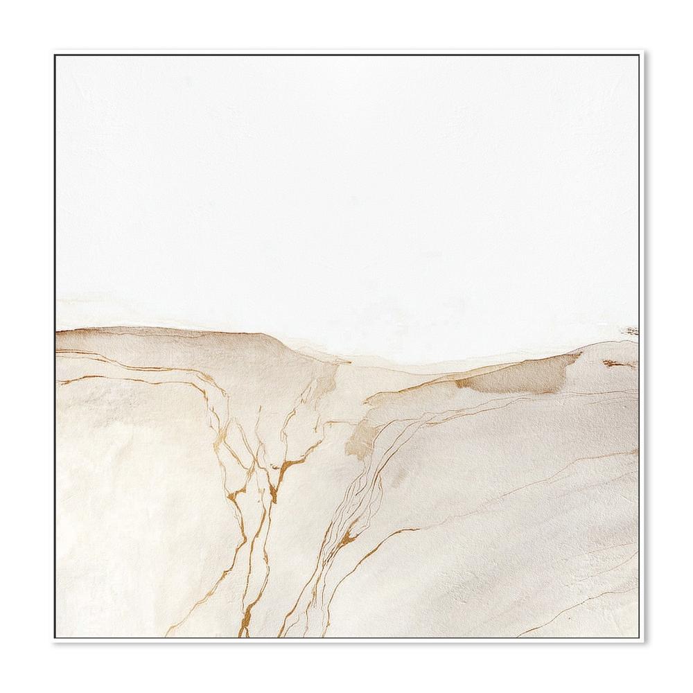 Golden Desert Lines-by-Alma-wall-art-print-canvas-poster-framed-Gioia