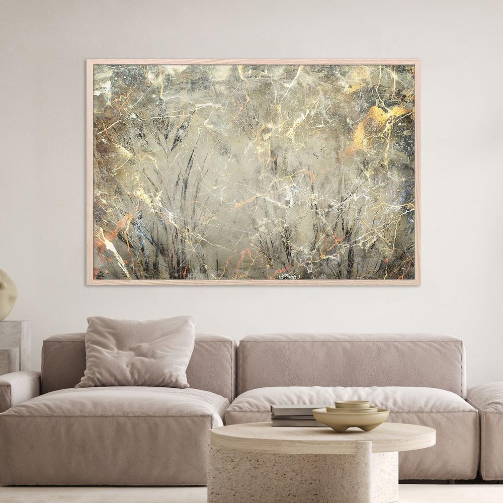 Golden Marble Veins-by-Rafal Kulik-wall-art-print-canvas-poster-framed-Gioia