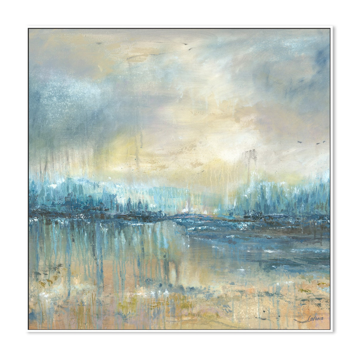 Green Room-by-Karen Cavania-wall-art-print-canvas-poster-framed-Gioia