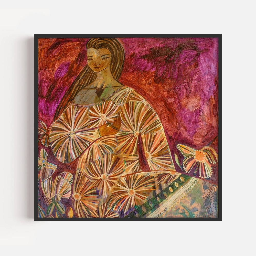 Hand on Heart-by-Amanda Skye-wall-art-print-canvas-poster-framed-Gioia