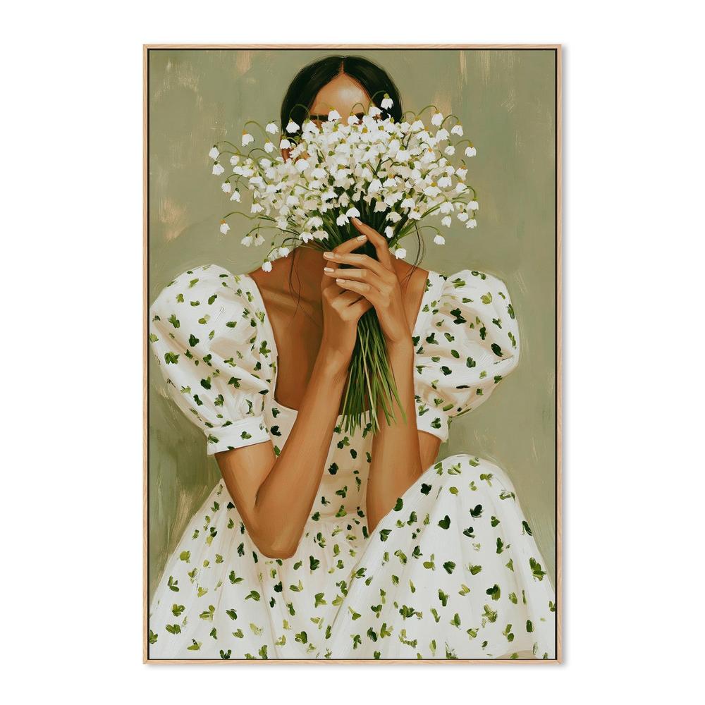 Hidden Beauty Lily Bouquet-by-Stephanie Jeuffroy-wall-art-print-canvas-poster-framed-Gioia