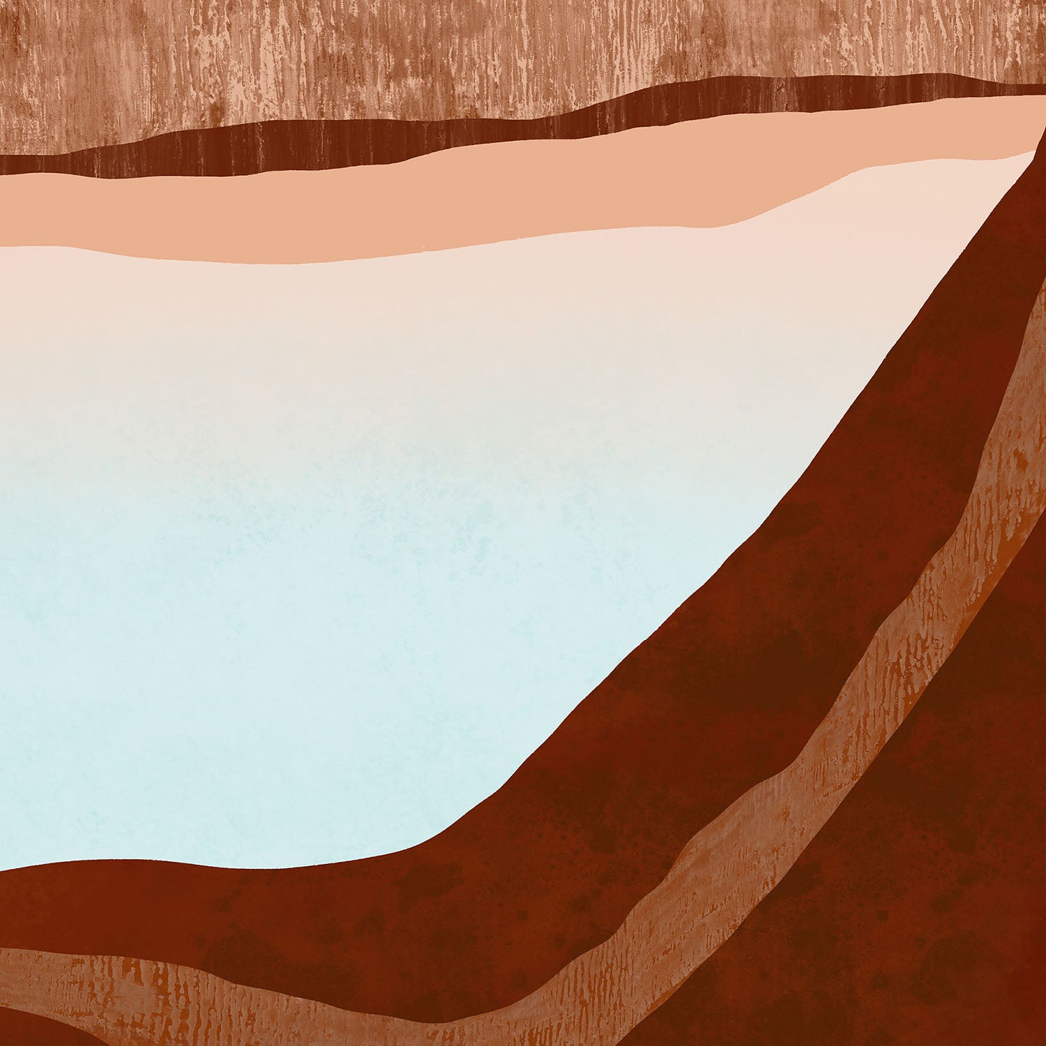 Hidden Inlet-by-Carrie Welsh-wall-art-print-canvas-poster-framed-Gioia