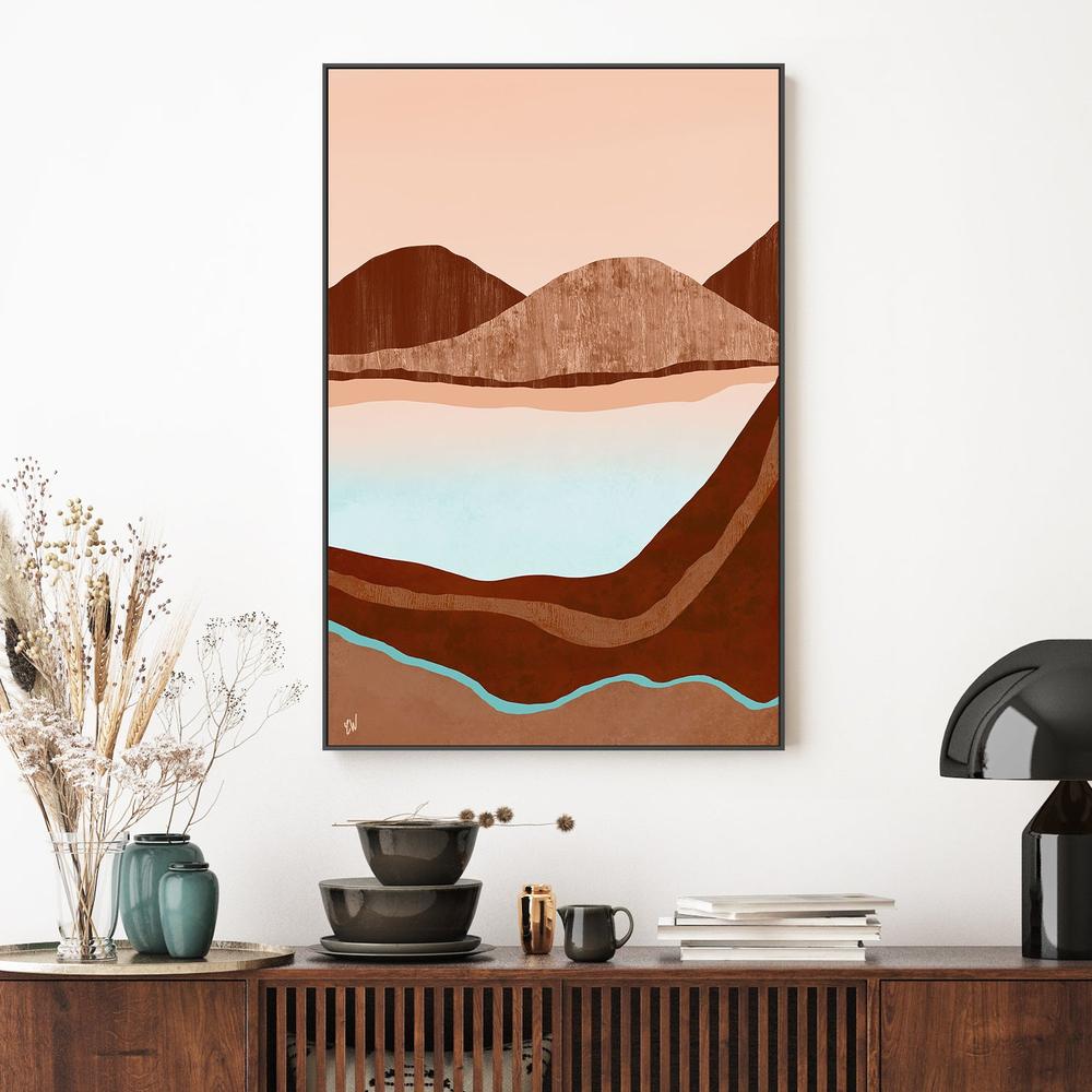 Hidden Inlet-by-Carrie Welsh-wall-art-print-canvas-poster-framed-Gioia