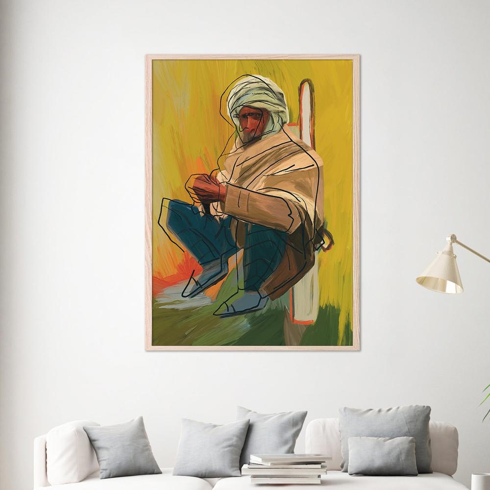 HOMBRE DE CAMPO-by-Giovanna Gil Alves-wall-art-print-canvas-poster-framed-Gioia