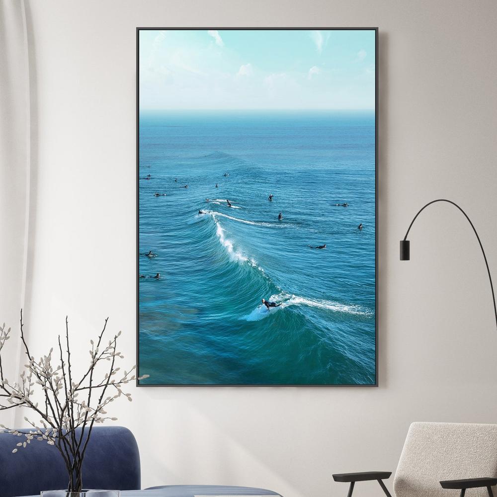 Huntington Beach-by-Gal Pittel-wall-art-print-canvas-poster-framed-Gioia