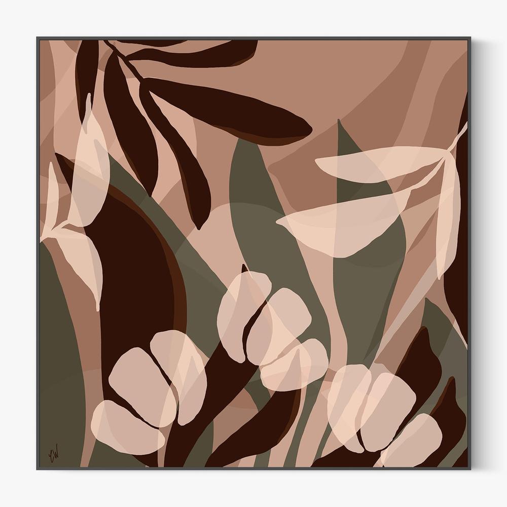 Hushed Botanica-by-Carrie Welsh-wall-art-print-canvas-poster-framed-Gioia