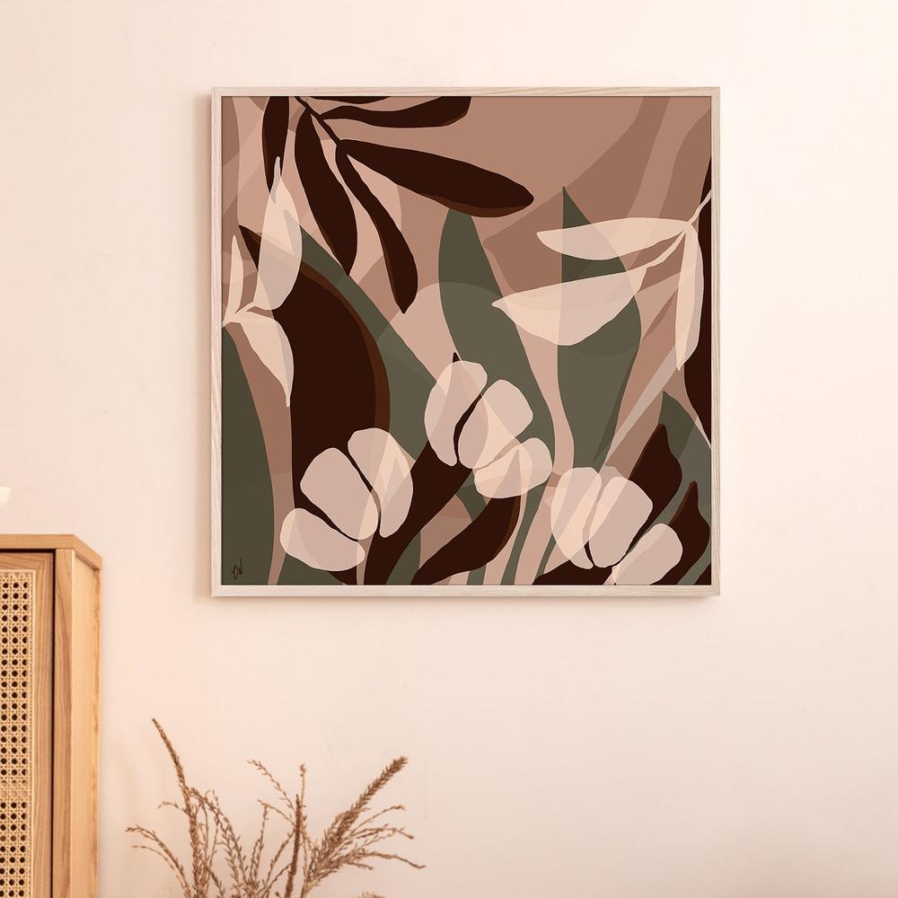 Hushed Botanica-by-Carrie Welsh-wall-art-print-canvas-poster-framed-Gioia