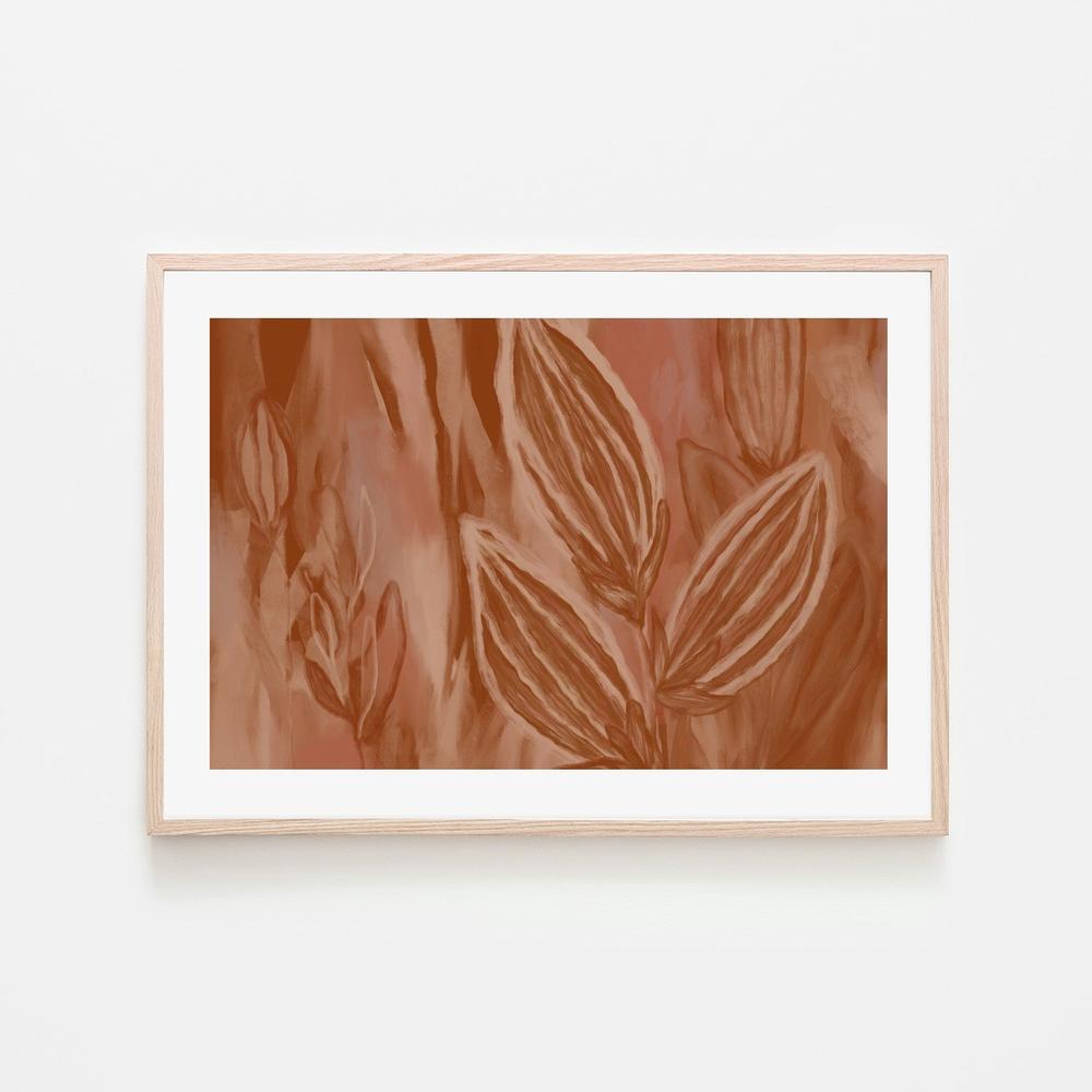 Husk And Bloom-by-Carrie Welsh-wall-art-print-canvas-poster-framed-Gioia