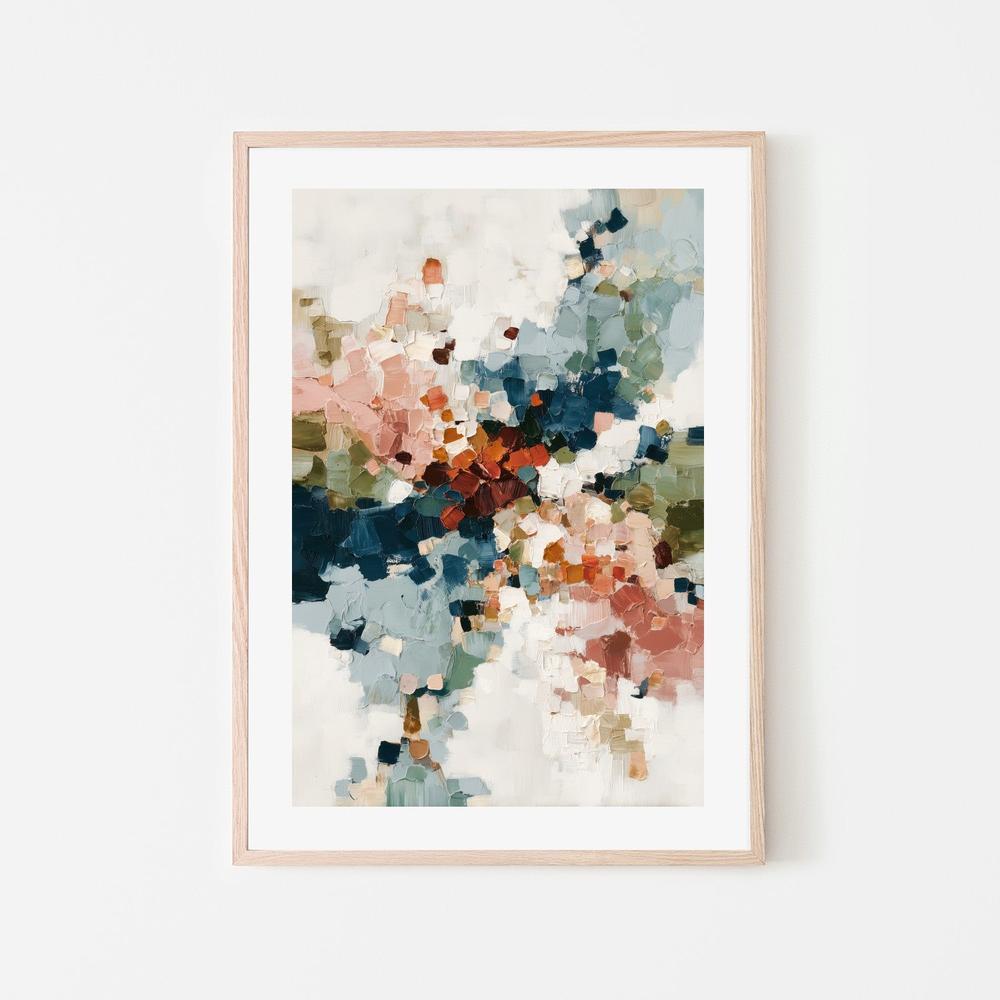 Impasto Burst II-by-Chromatic Storm Studio-wall-art-print-canvas-poster-framed-Gioia