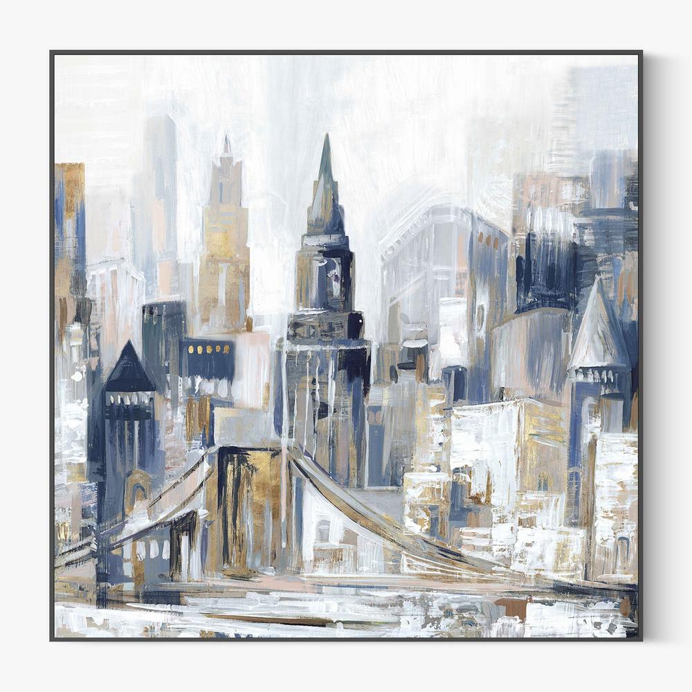 Indigo New York I Neutral Version-by-Lera-wall-art-print-canvas-poster-framed-Gioia