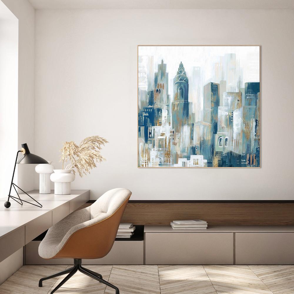 Indigo New York, Style B-by-Lera-wall-art-print-canvas-poster-framed-Gioia