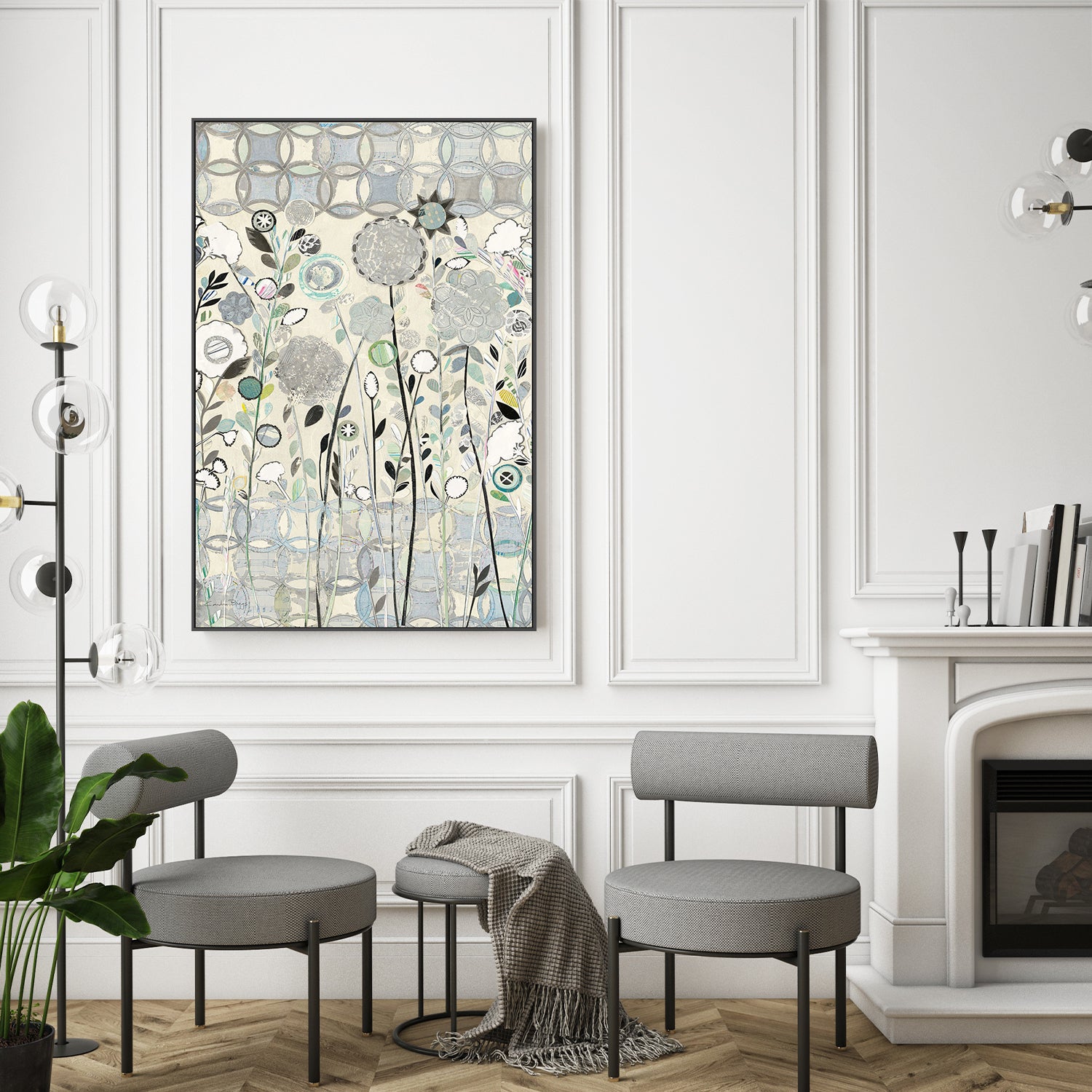 Interlocking Shadows-by-Candra Boggs-wall-art-print-canvas-poster-framed-Gioia