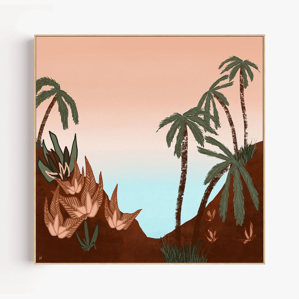 Isle Of Light-by-Carrie Welsh-wall-art-print-canvas-poster-framed-Gioia