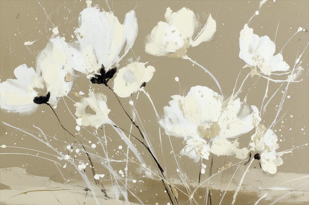 Ivory Petal Scatter-by-Chromatic Storm Studio-wall-art-print-canvas-poster-framed-Gioia
