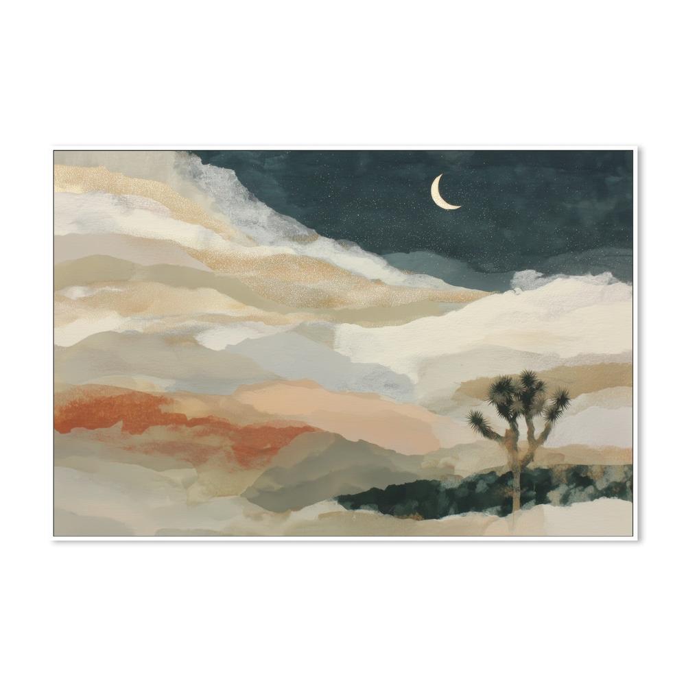 Joshua Tree Under Starry Skies-by-Chromatic Storm Studio-wall-art-print-canvas-poster-framed-Gioia