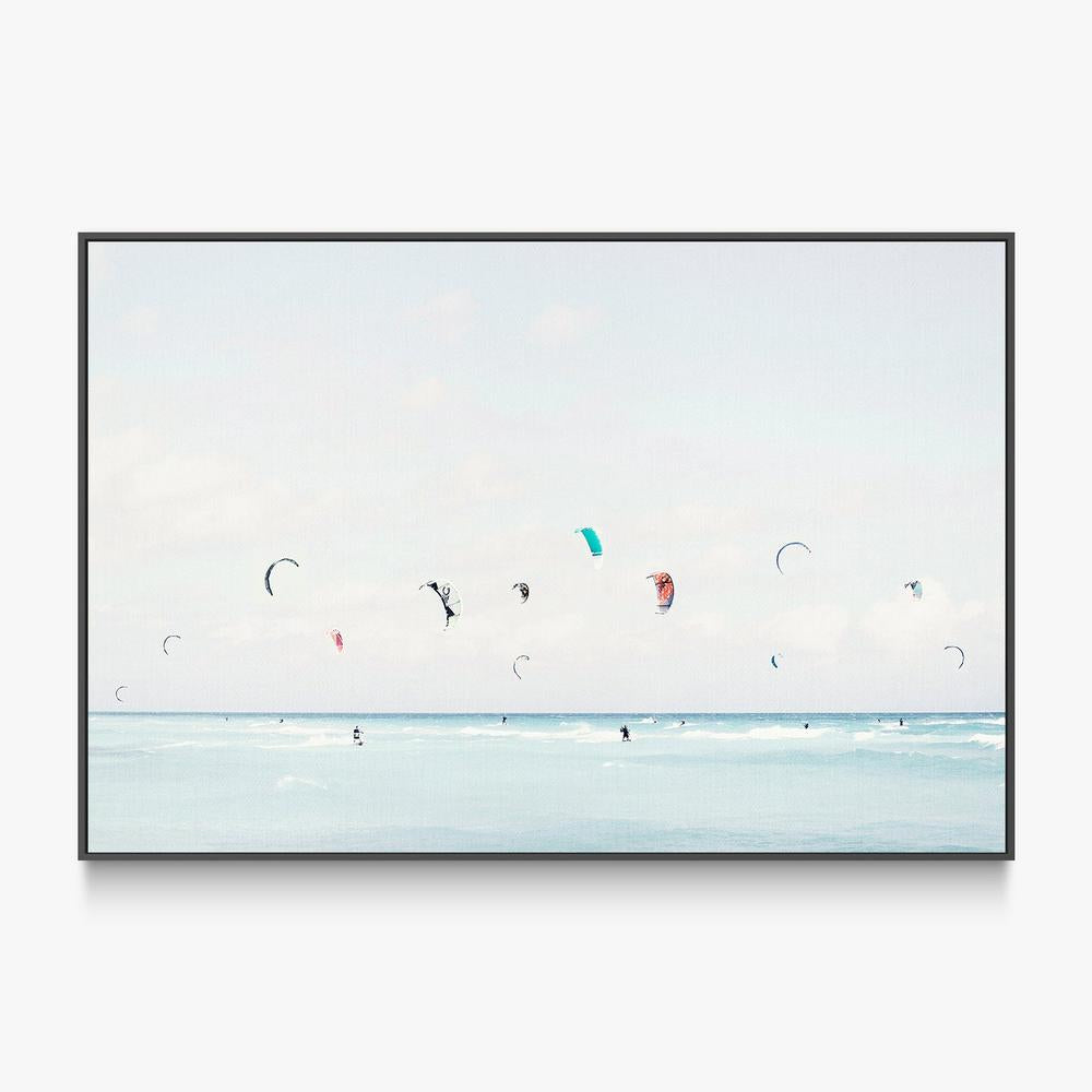 Kite Surfing-by-Gal Pittel-wall-art-print-canvas-poster-framed-Gioia