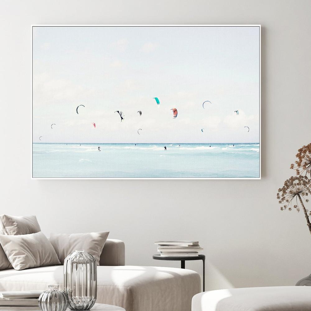 Kite Surfing-by-Gal Pittel-wall-art-print-canvas-poster-framed-Gioia