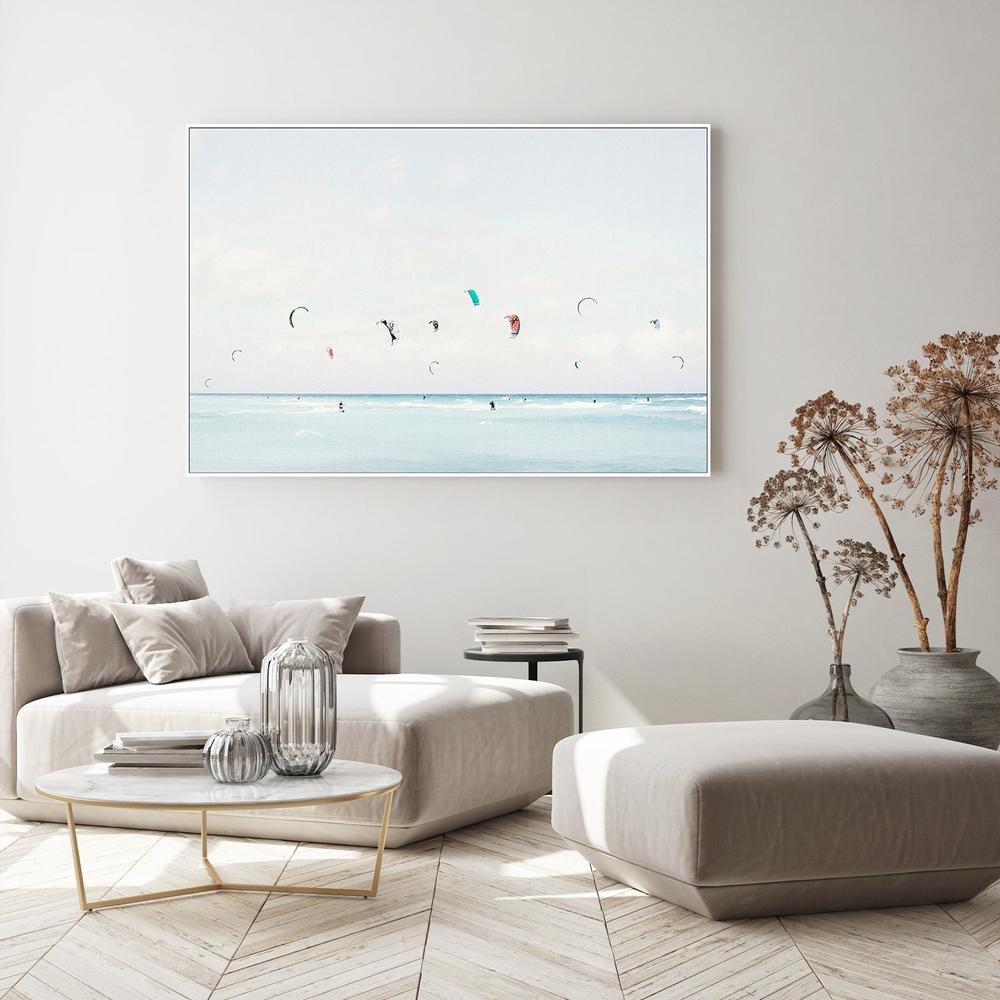Kite Surfing-by-Gal Pittel-wall-art-print-canvas-poster-framed-Gioia