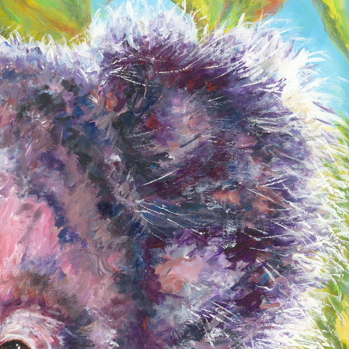 Koala Love scan-by-Sharon DeSailly-wall-art-print-canvas-poster-framed-Gioia