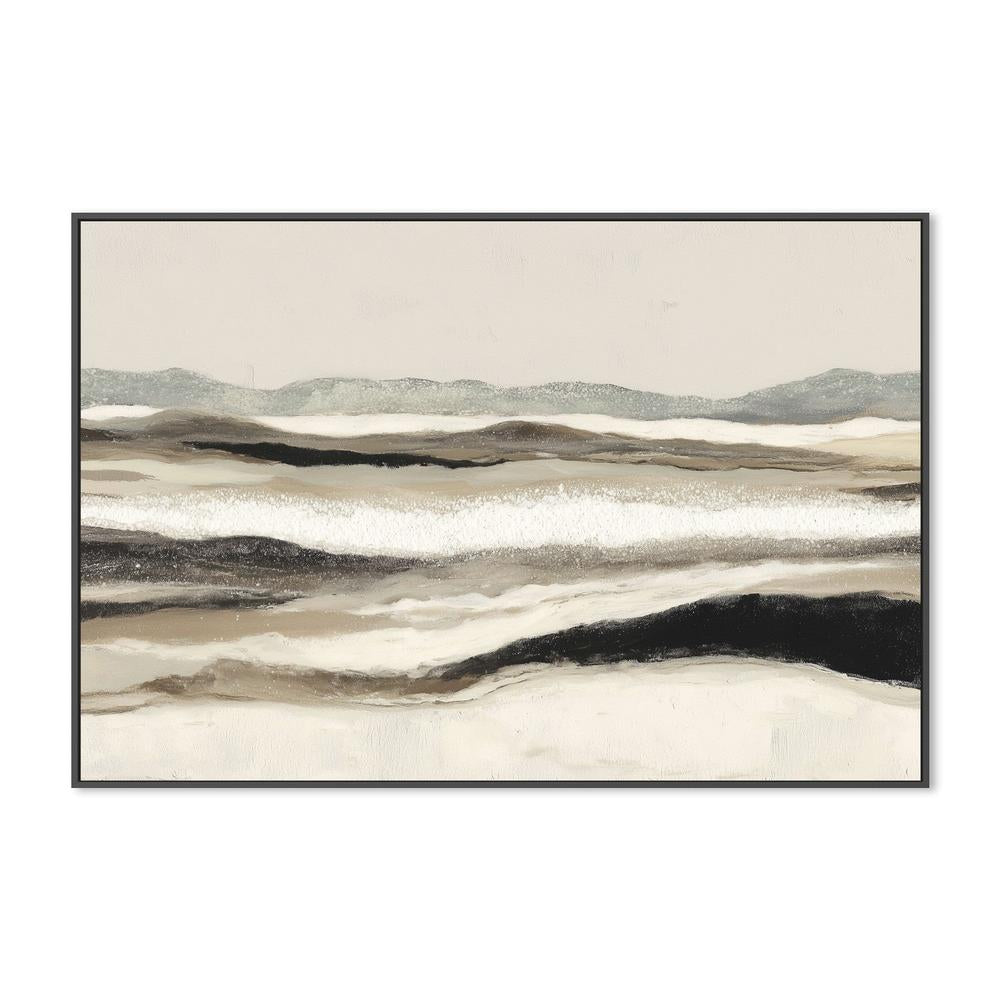 Layered Butte Landscape-by-Chromatic Storm Studio-wall-art-print-canvas-poster-framed-Gioia